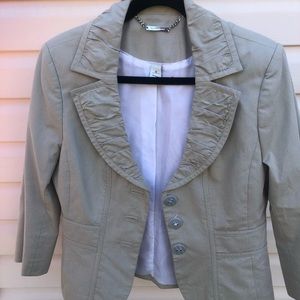 Jacket- excellent Cute over a dress too.